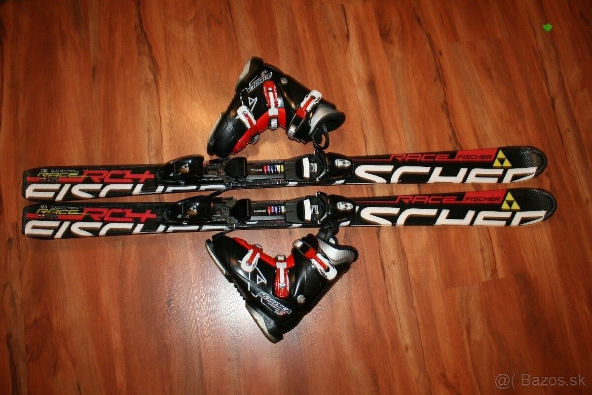 lyže Fischer Race 130 cm , lyžiarky Nordica ,