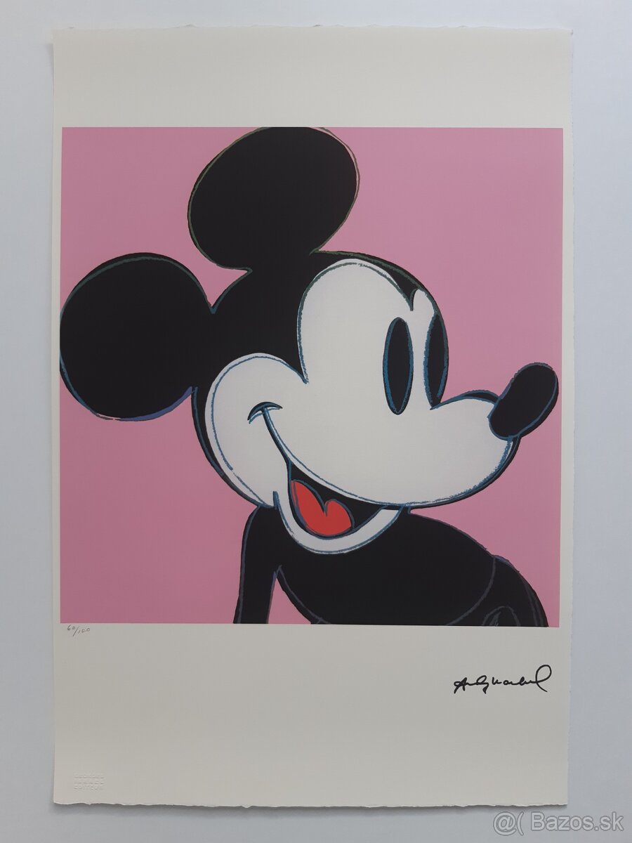 Andy Warhol – Mickey Mouse Pink