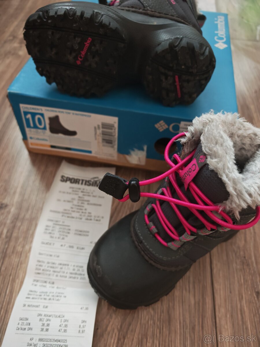 Detske zimné topánky