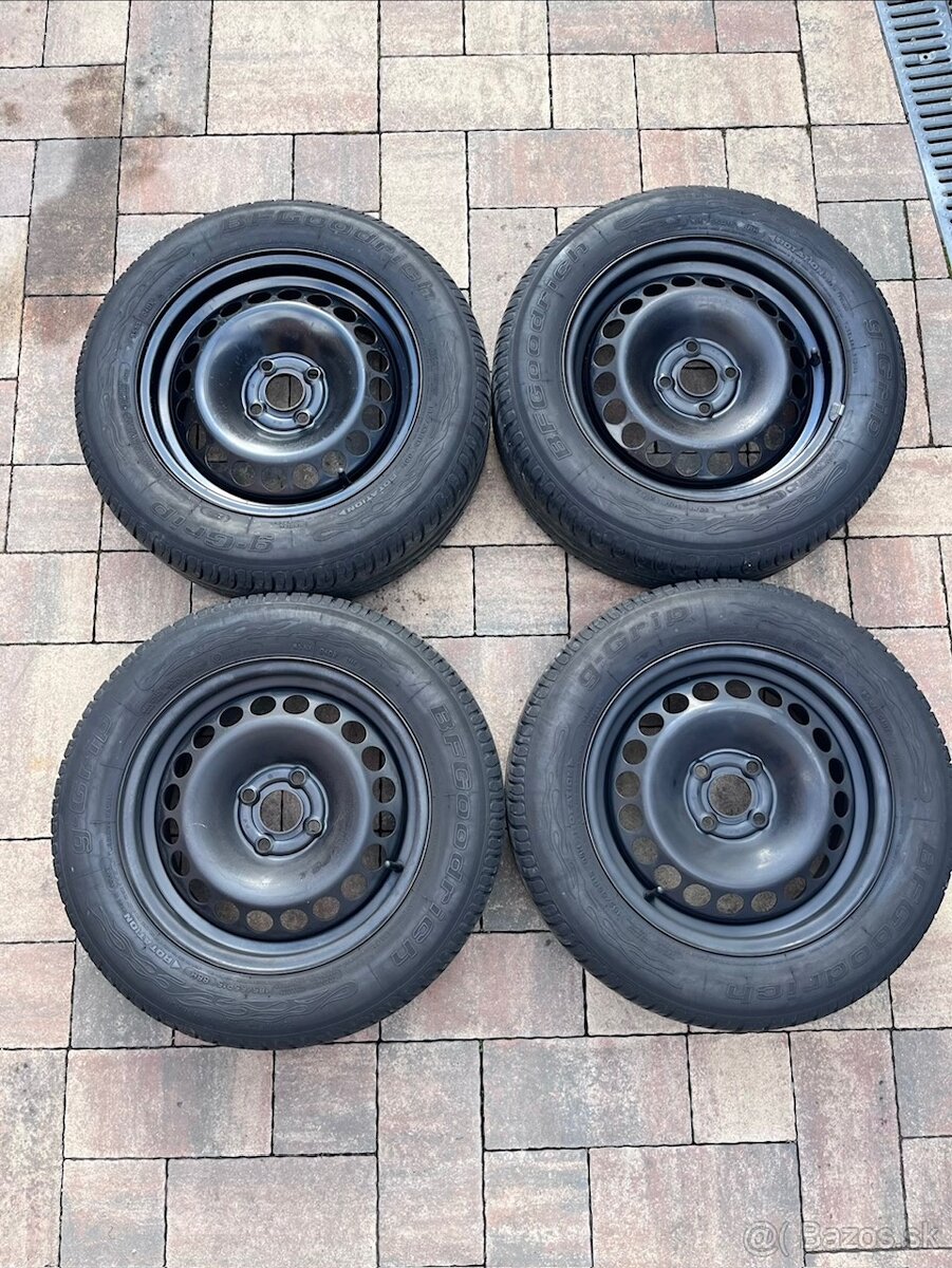Plech. disky Opel R15, 4x100