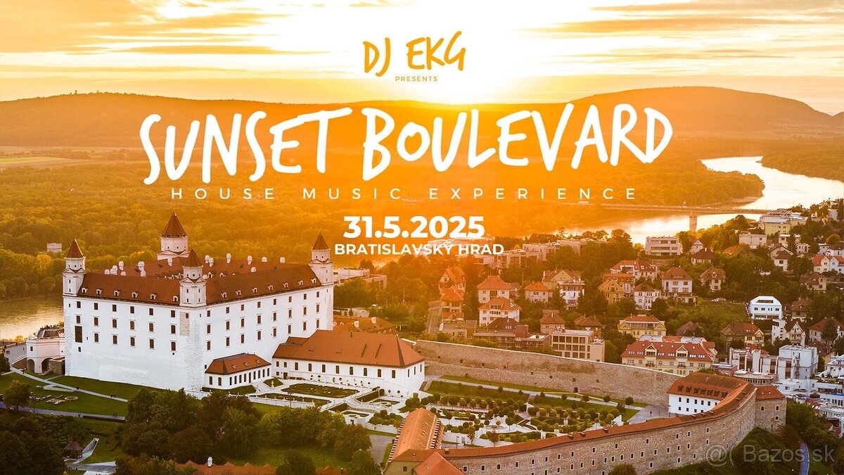 2 lístky na DJ EKG present Sunset Boulevard za nákupnú cenu