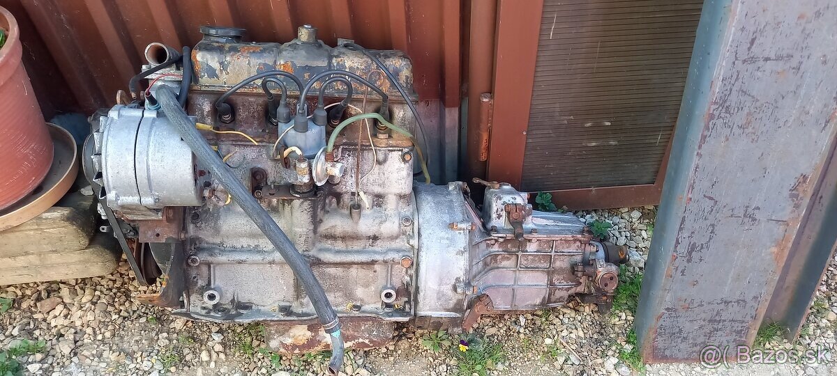 Predám motor škoda 1203 aj s prevodovkou