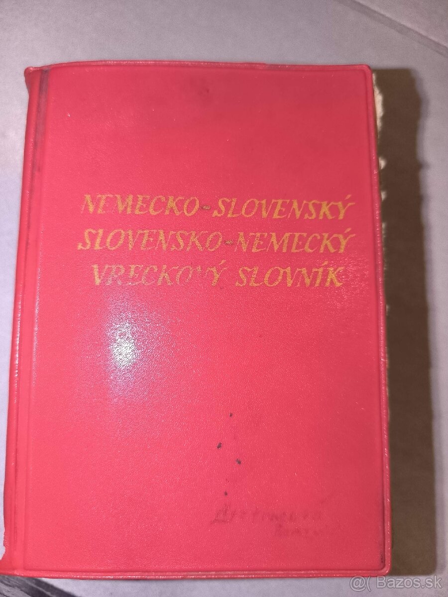 Nemecko slovenský slovník