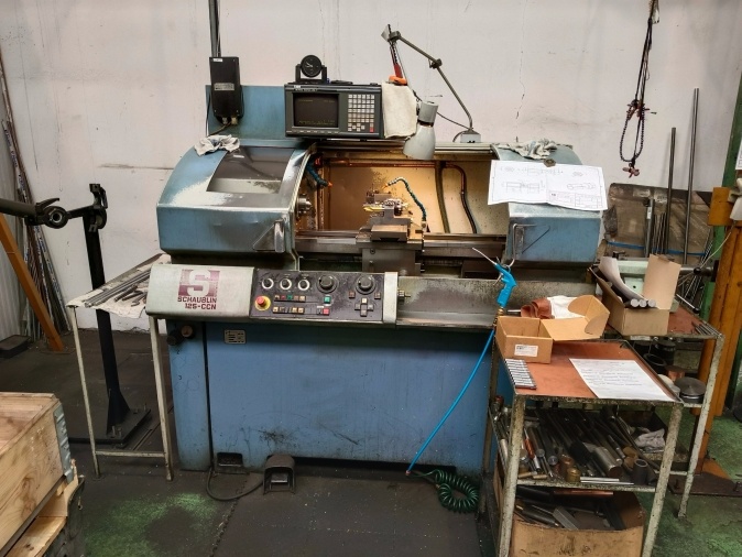 Použitý CNC soustruh Schaublin 125-CCN, r. v. 1996