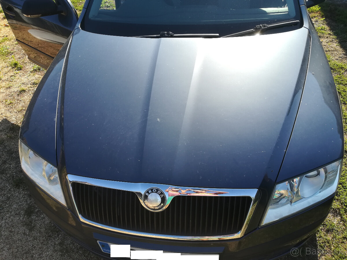 kapota, blatnik, sahara, svetla, škoda octavia II