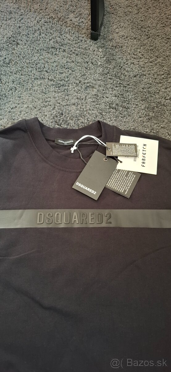 Čierne tircko Dsquared2