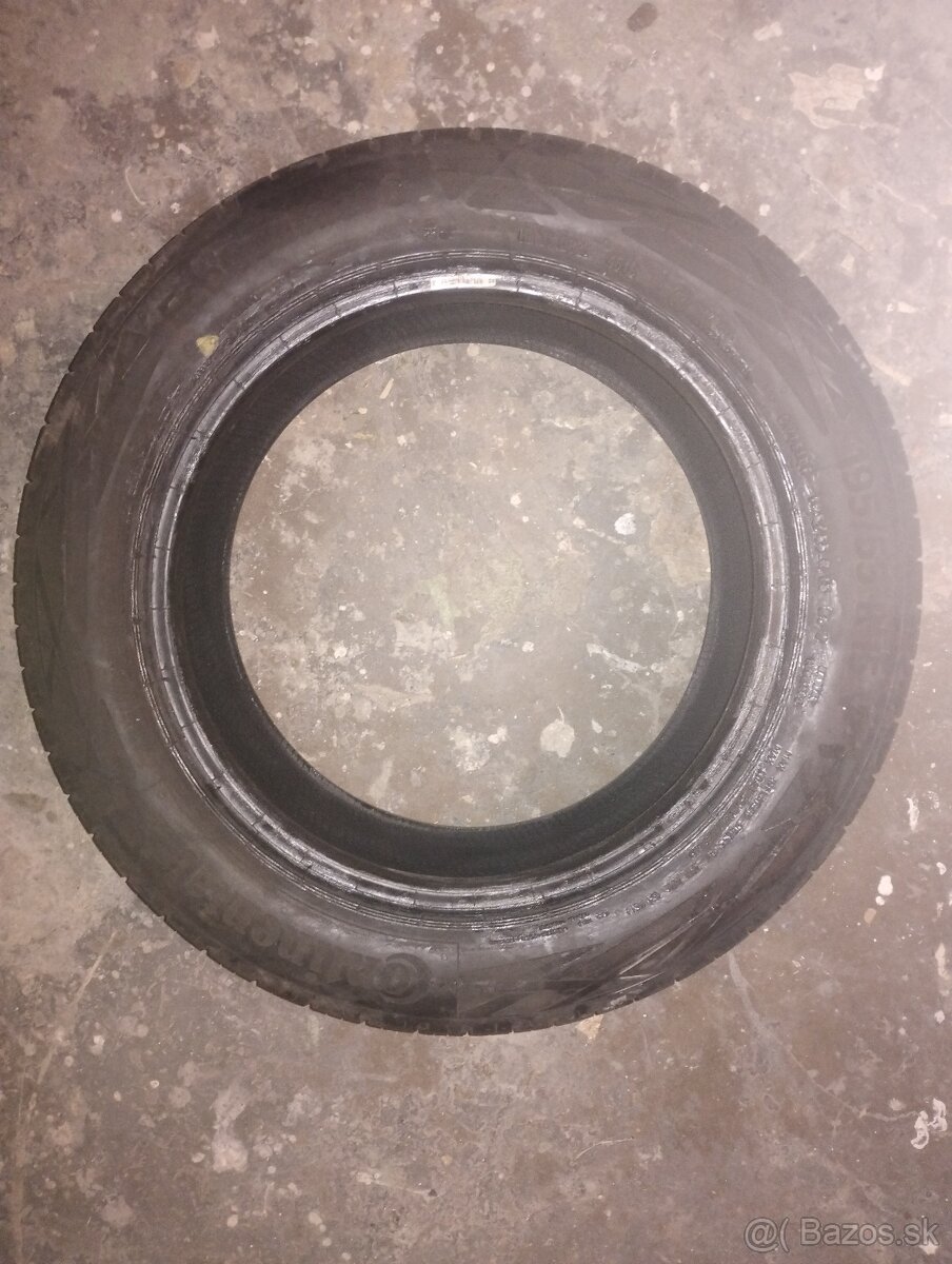 Letný pneumatiky Continental EcoContact 6 - 195/55 R15 -2ks