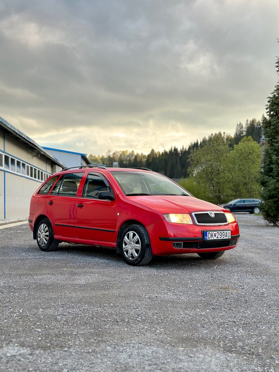Škoda Fabia 1 Combi 1.4MPI s ťažným