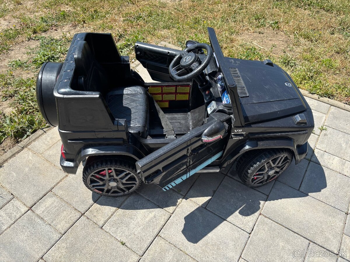 Elektrické autíčko Mercedes G63 AMG čierne