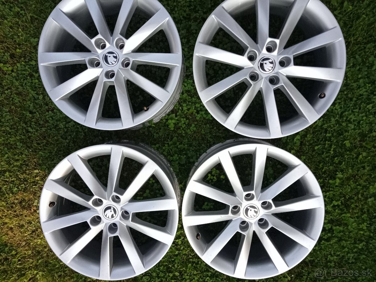 18"Škoda Octavia III originálne hliníkové disky