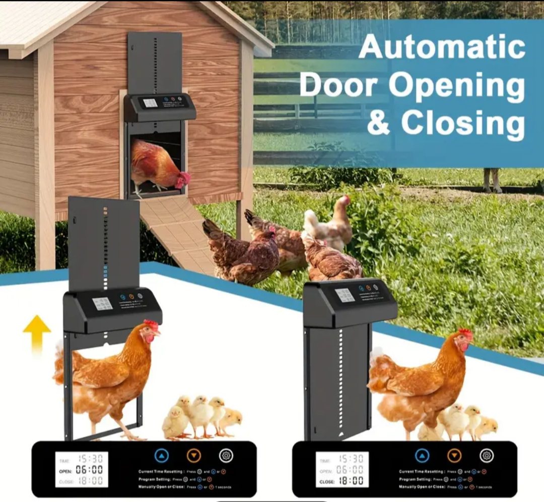 Automatické dvierka na kurnik