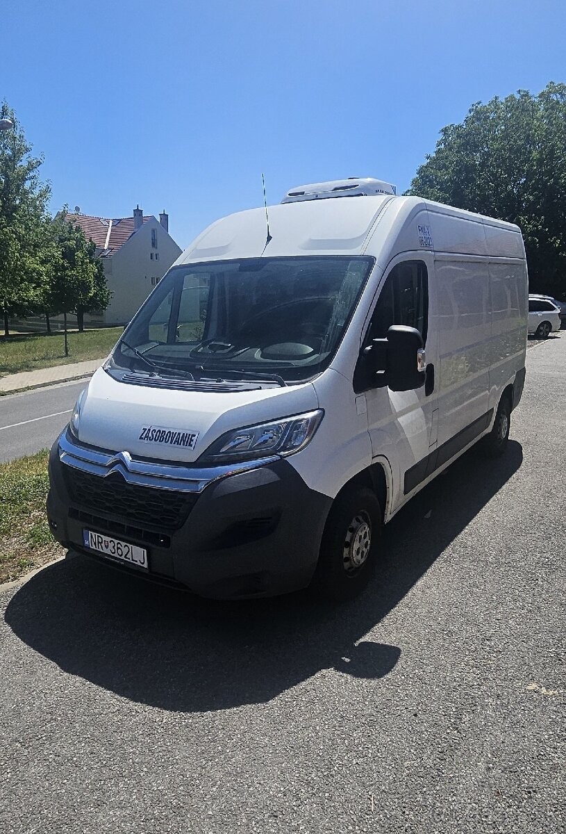 Chladiarenské auto Citroën Jumer