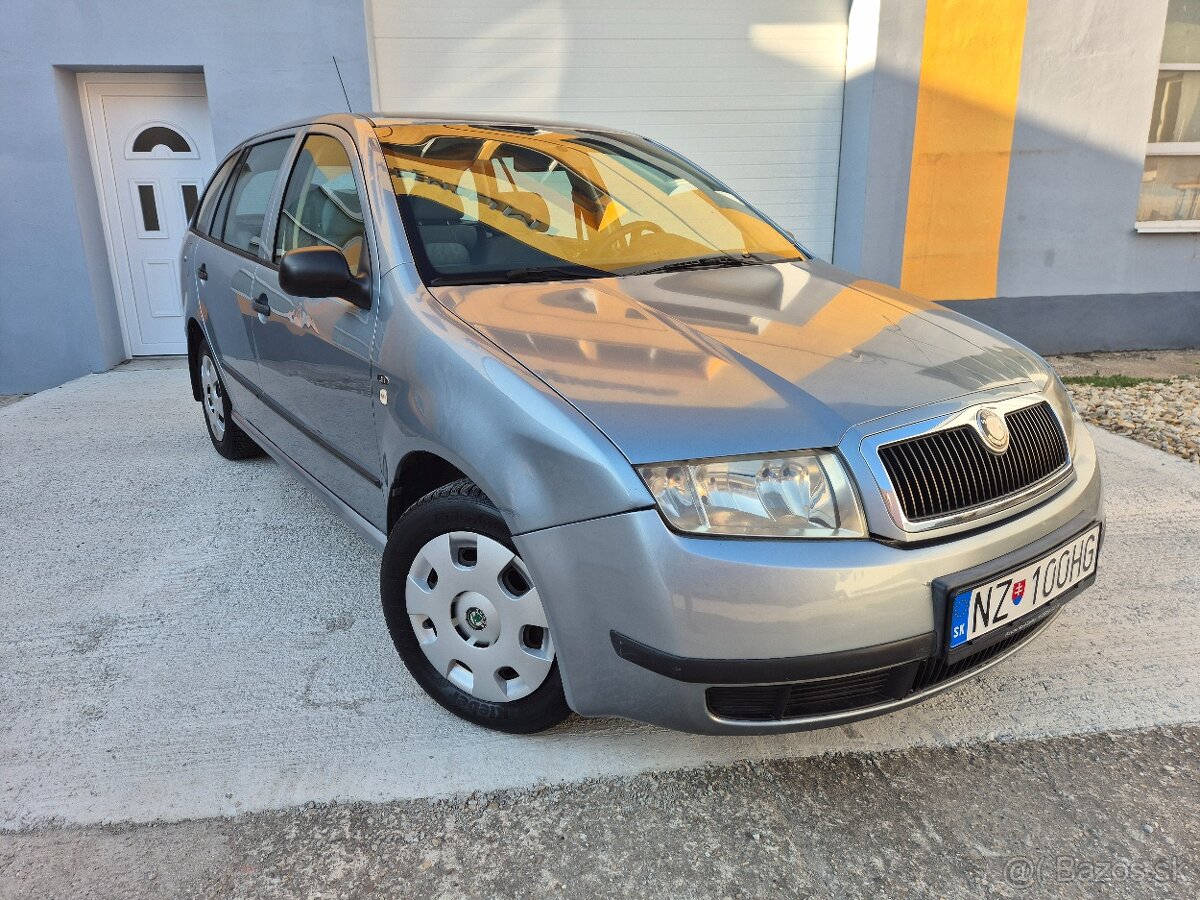 Predám škoda fabia 1.4 Mpi 50kW 2002