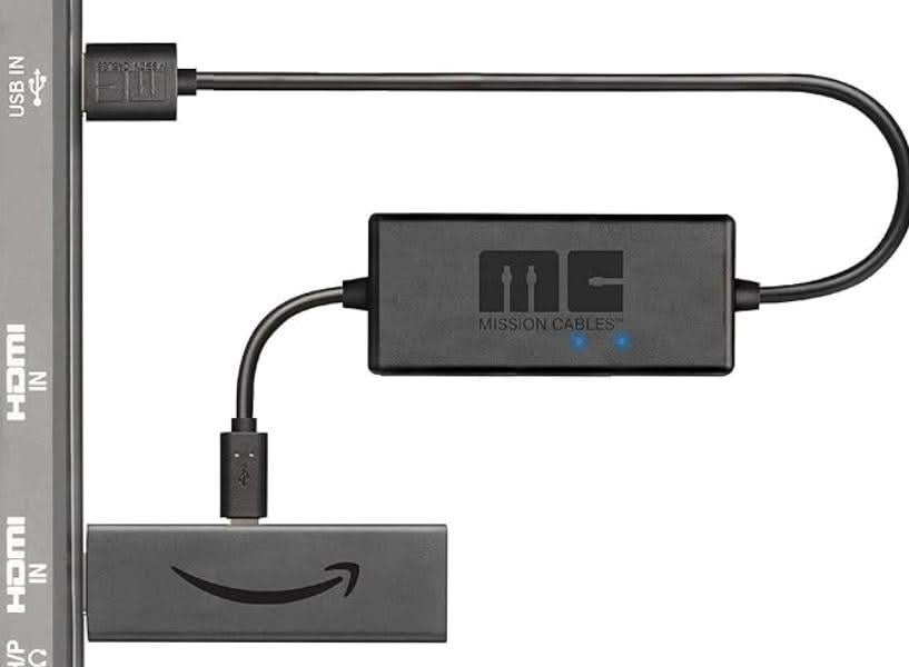 Mission USB Napájaci kábel pre Amazon Fire TV