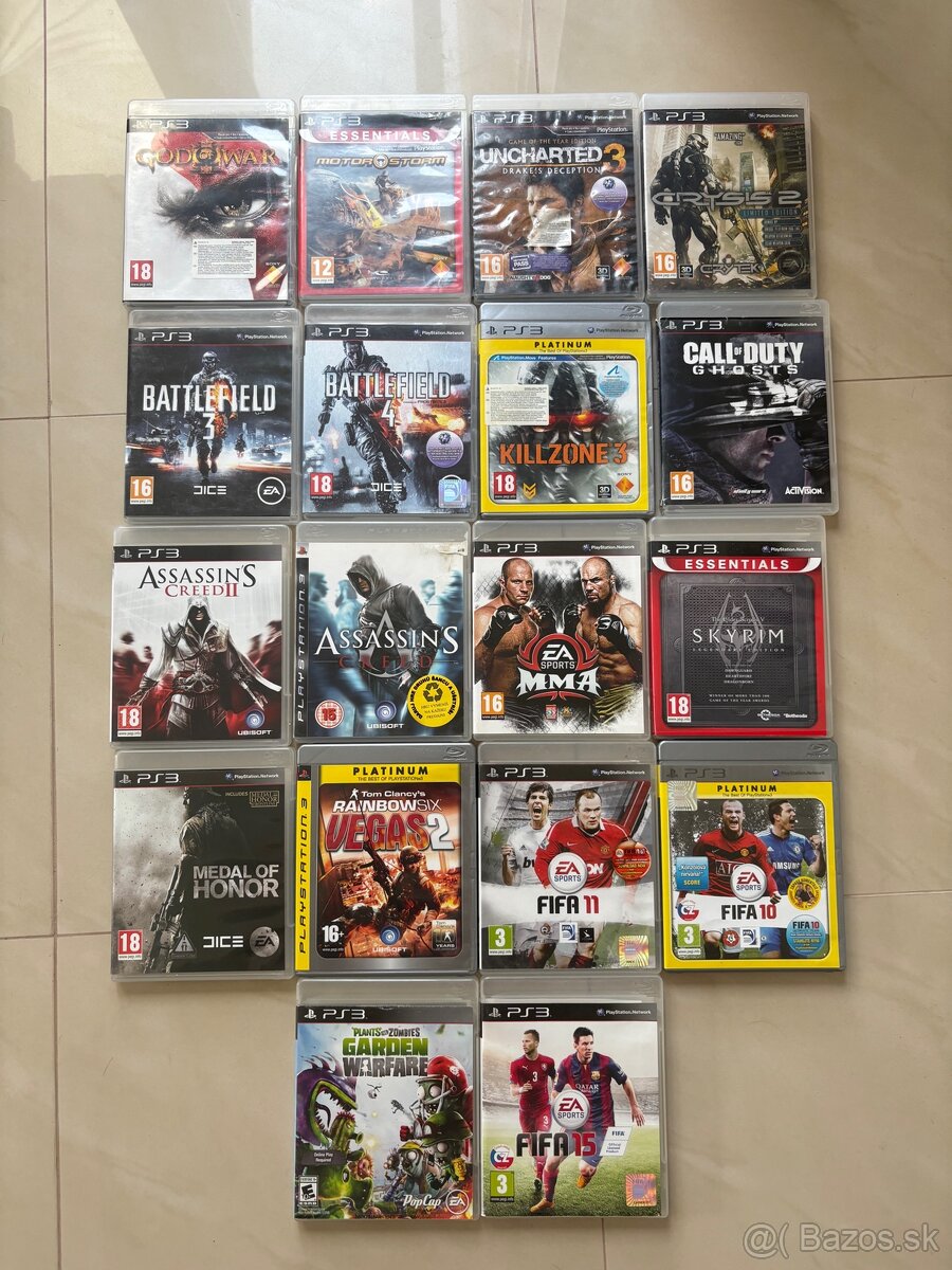 18x Playstation 3 Hier