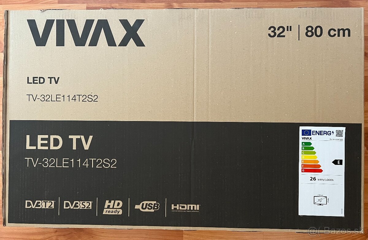 LED TV Vivax 32" (80cm) - NEROZBALENÝ