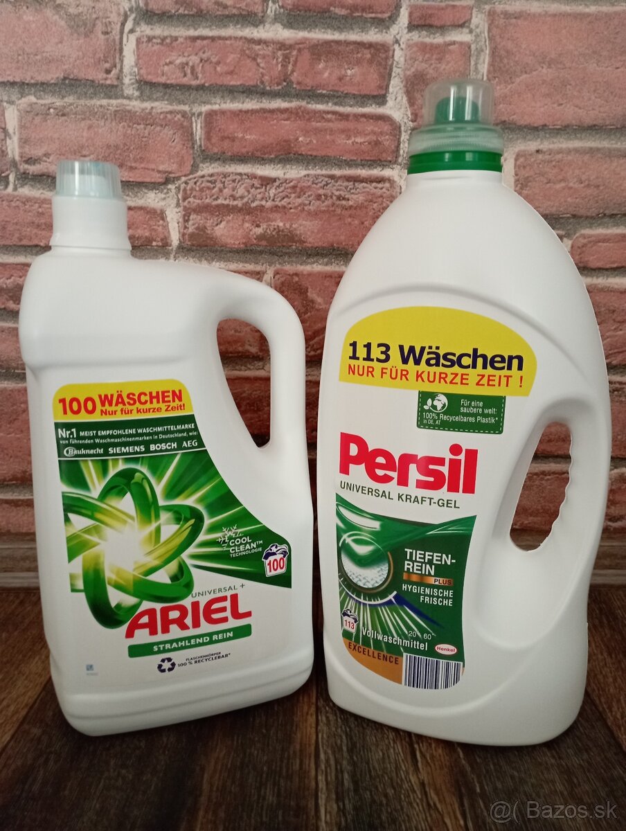 Persil, Ariel a Lenor