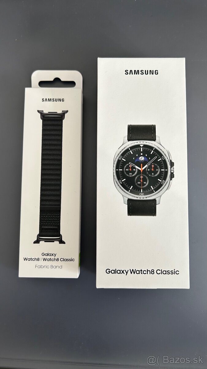 Samsung Galaxy Watch8 Classic (Bluetooth, 46 mm, čierne)