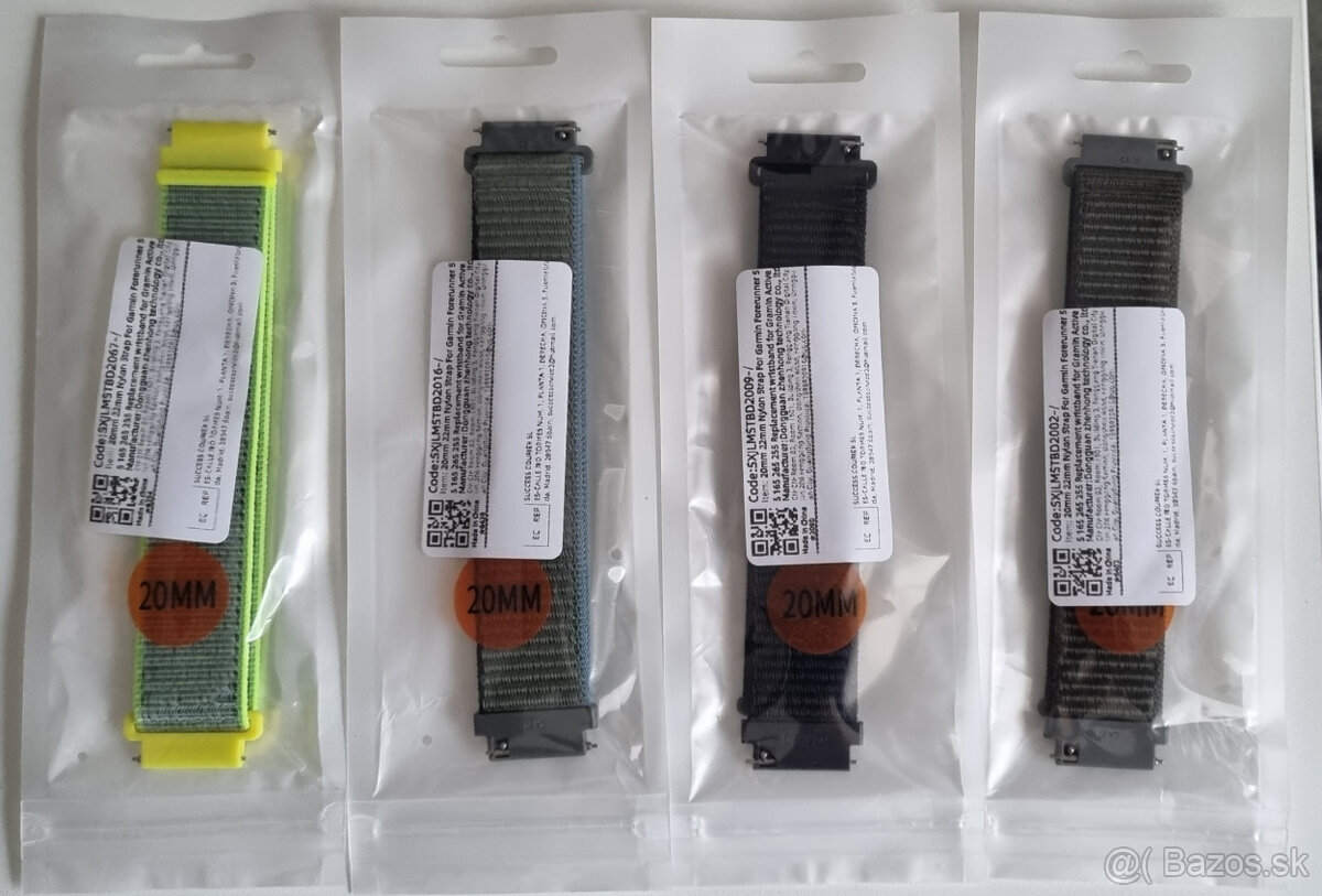 Predám remienky na Garmin hodinky