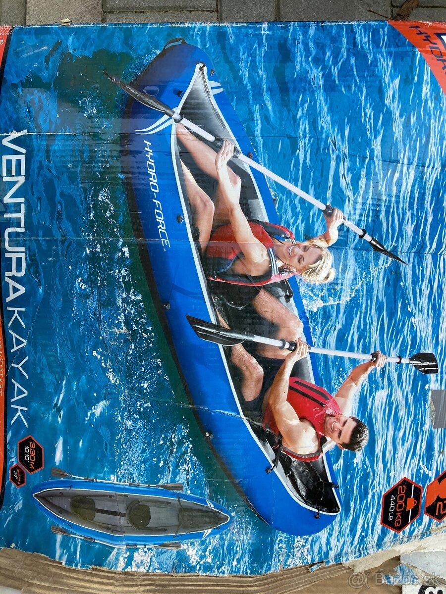 Kajak dvojmiestny nafukovací