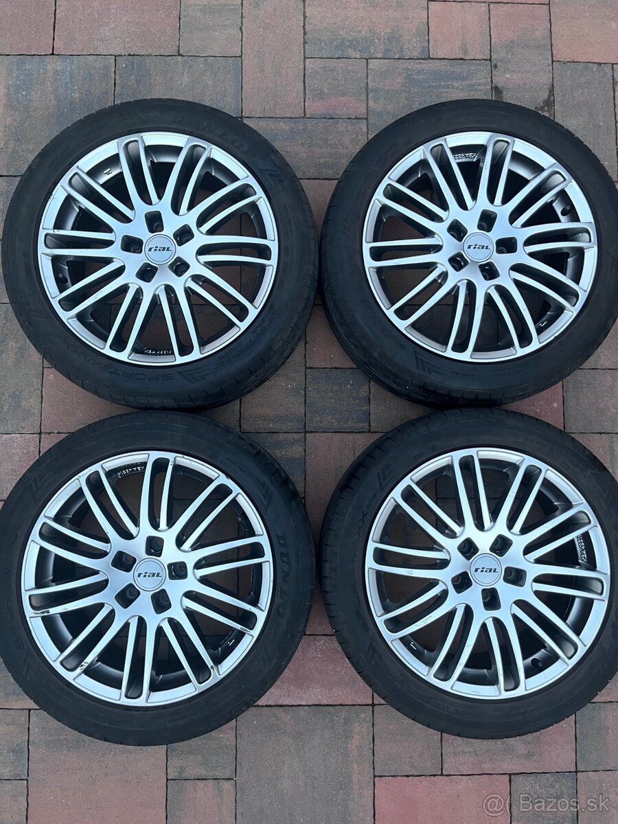 Hliníkové disky Škoda/VW/Seat R17, 5x112