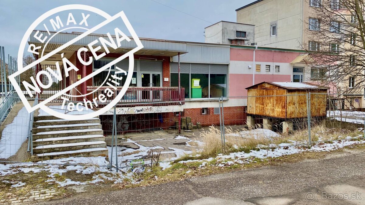 Predaj komerčného objektu ul. Gorkého sídlisko Sever Prievid