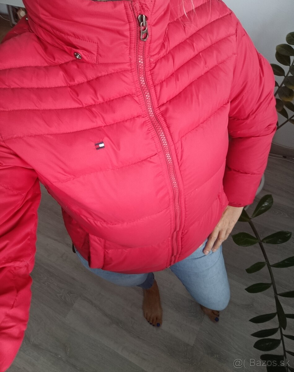 Dievčenská zimná bunda TOMMY HILFIGER -veľ 164