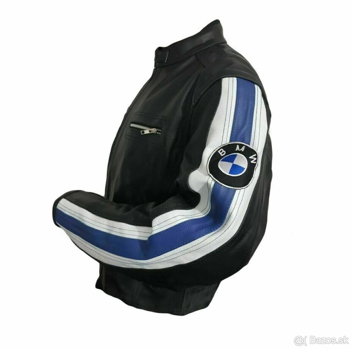 Moto Kožená Bunda BMW 3Colour