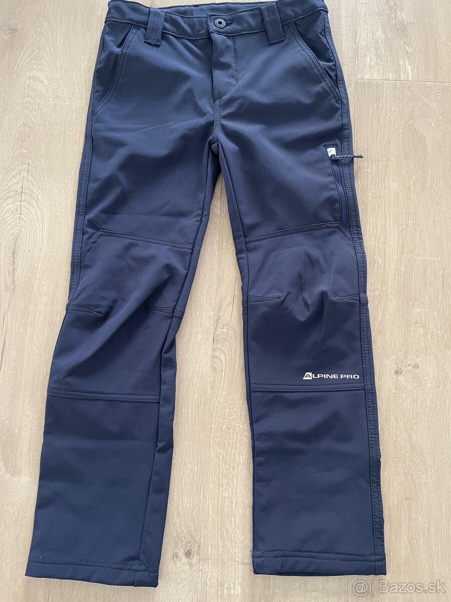 Nove AlpinePro softshell zateplene nohavice