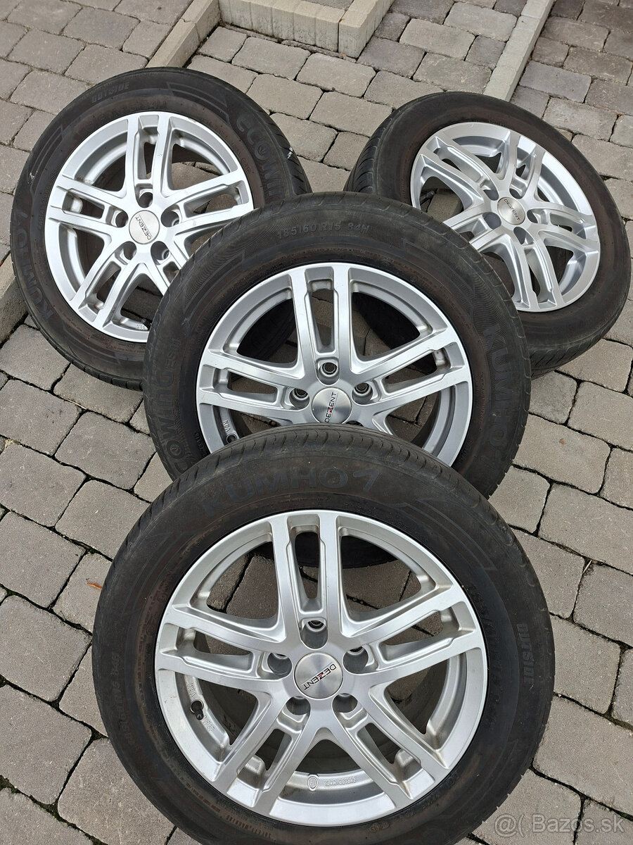 Hliníkové disky zn.Dezent z Fábie 3.