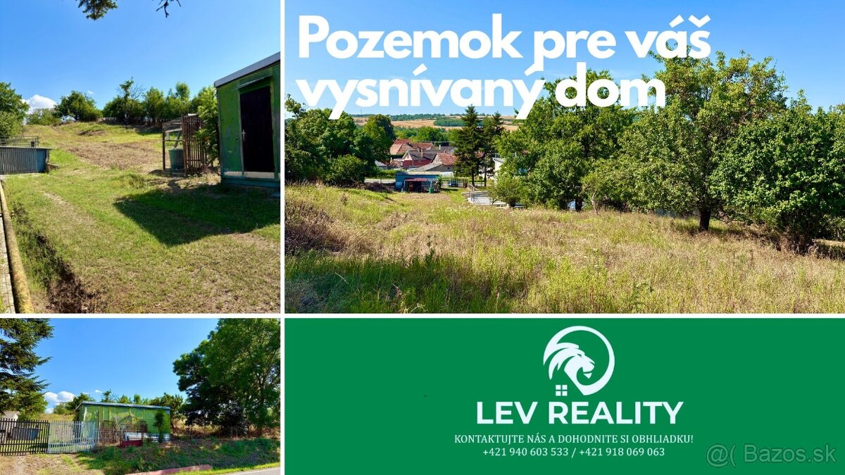 Pozemok pre váš vysnívaný dom – Kalinčiakovo, Levice