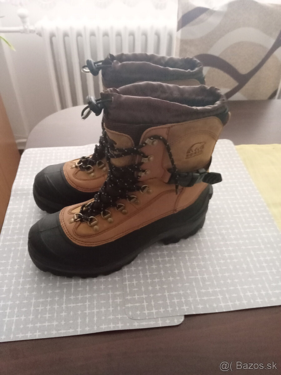 vysoké topanky do extremnych mrazov sorel vel.44