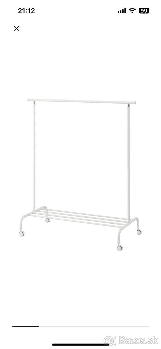 Stojan na oblečenie