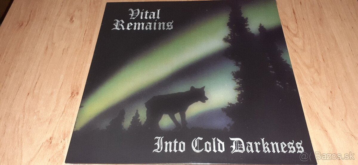 metal Lp - VITAL REMAINS - Into Cold Darkness