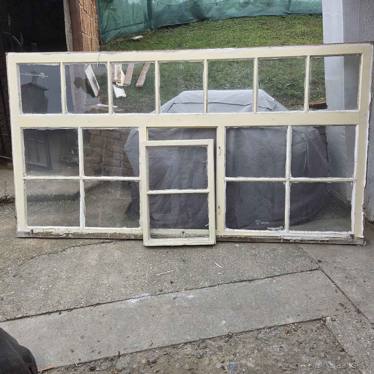 Darujem drevené okna