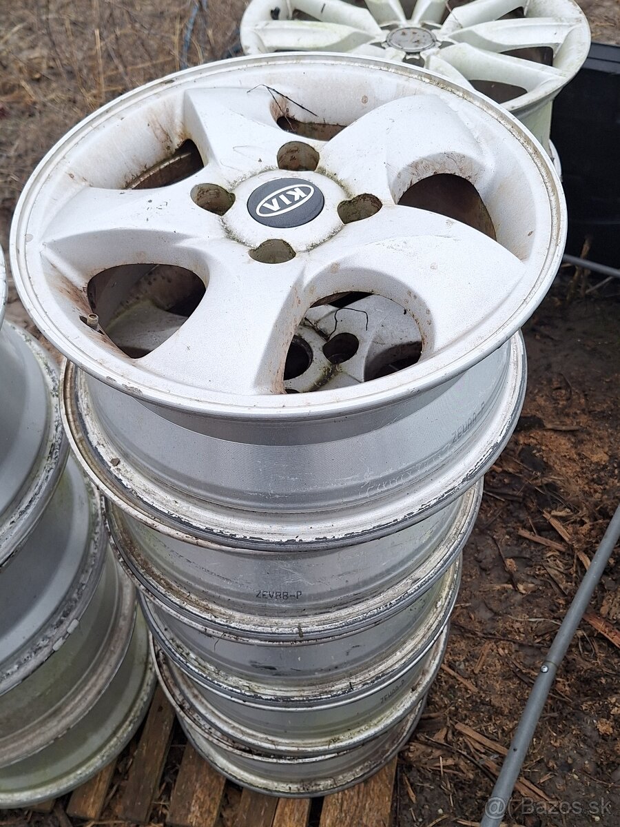 Hliníkové disky KIA R15