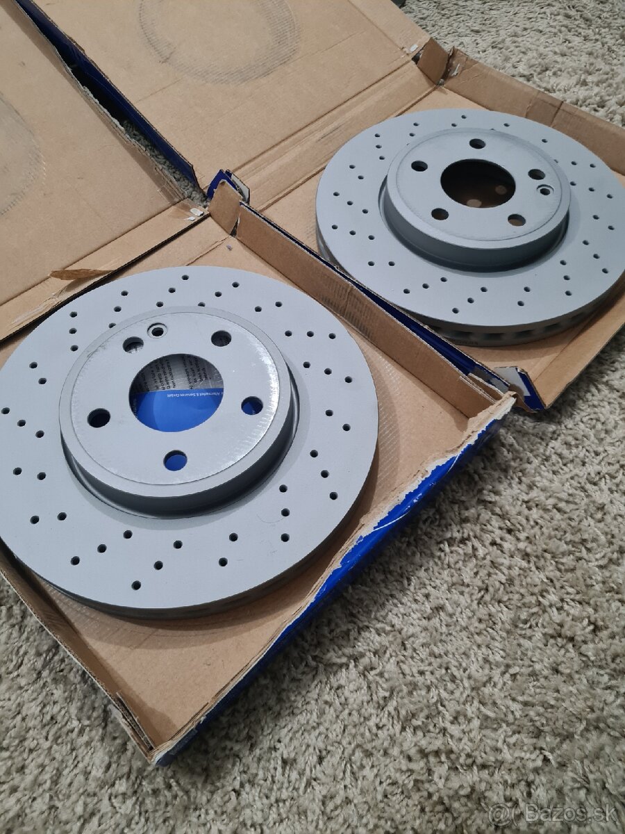 ATE ///Predne brzdove kotuce 24.0128-0262.1 Mercedes-Benz