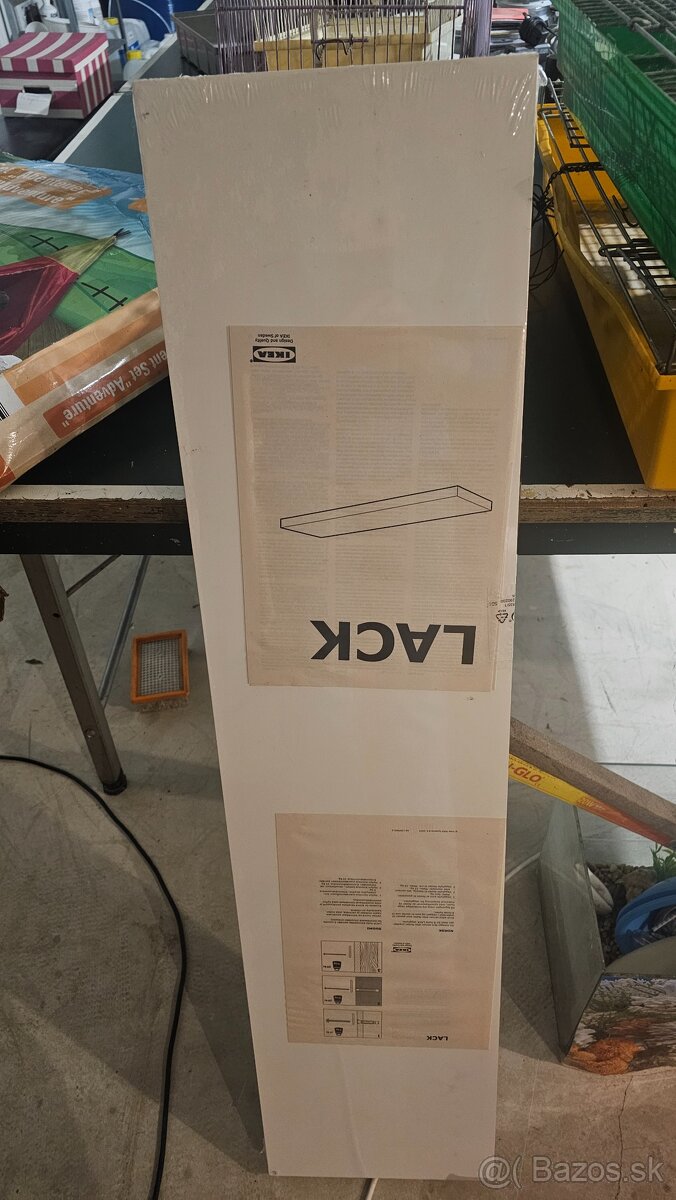 Ikea Lack polica biela
