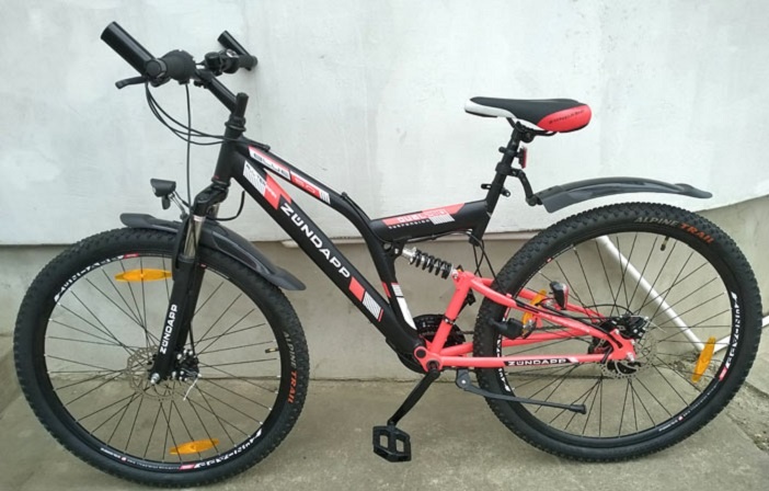 Celoodprúžený horský bicykel ZUNDAPP