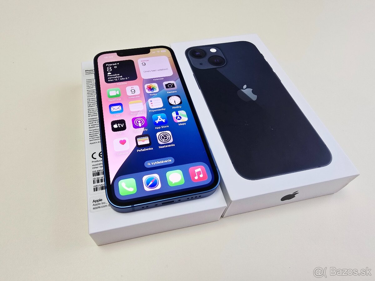 Apple iPhone 13 mini 128GB,Kapacita Batérie 100%