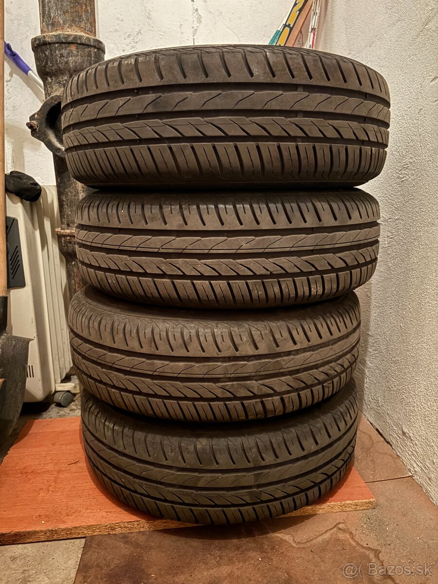 195/65/15 Letne gumy s diskami Skoda,VW,Seat