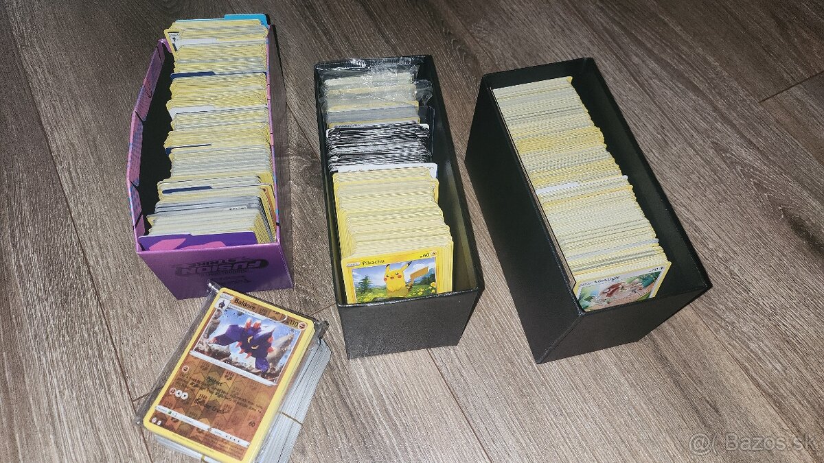 Set - 1670 pokemonovych karticiek
