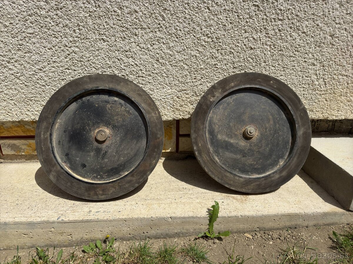 Pogumované kolesa
