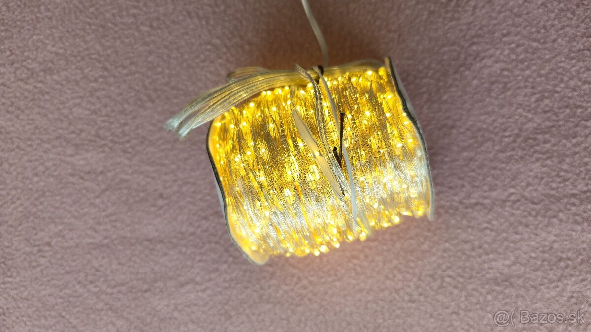 LED svetelná reťaz 200M 2000 LED teplá biela s ovládaním