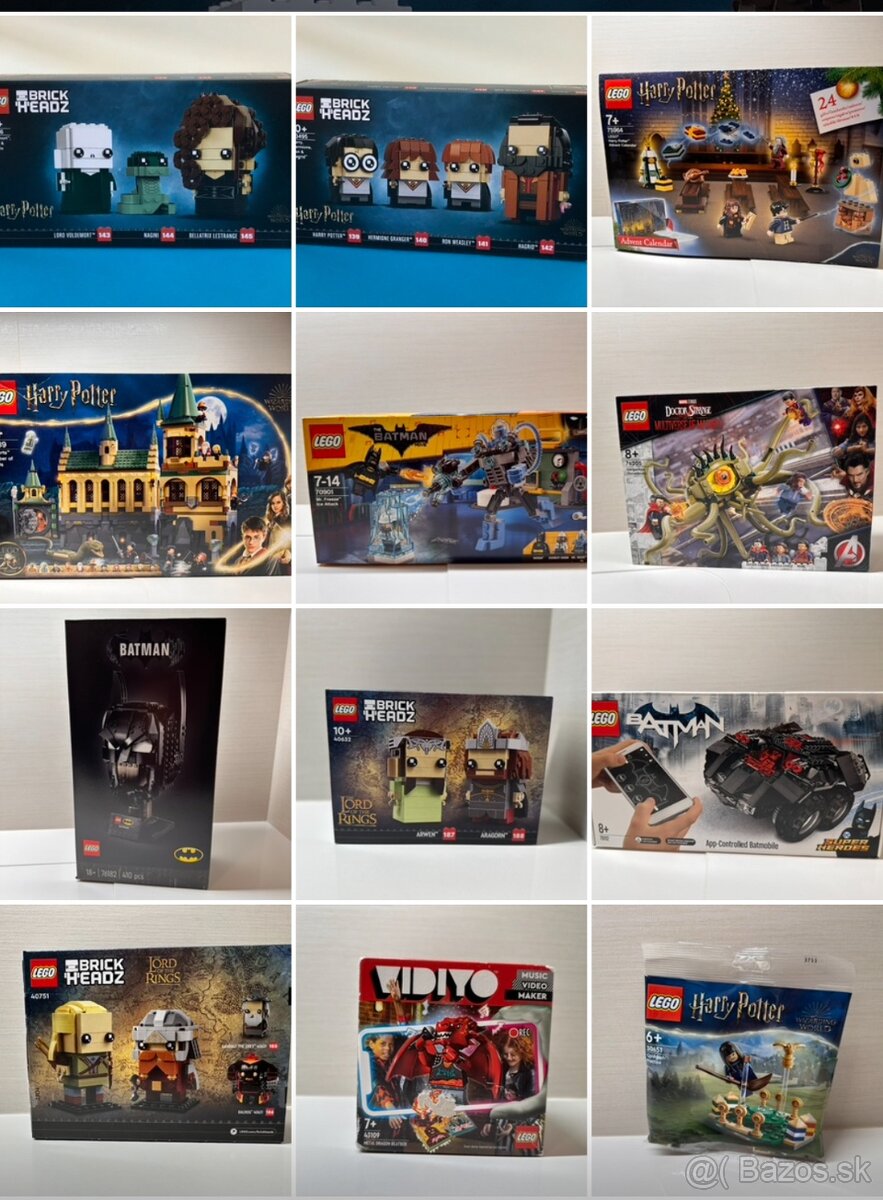 Lego Harry Potter, Marvel, LotR