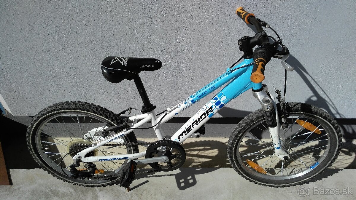 Odpružený detský bicykel Merida 20"