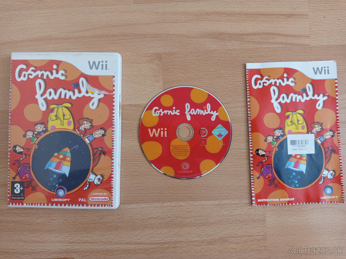 Nintendo WII hra Cosmic Family