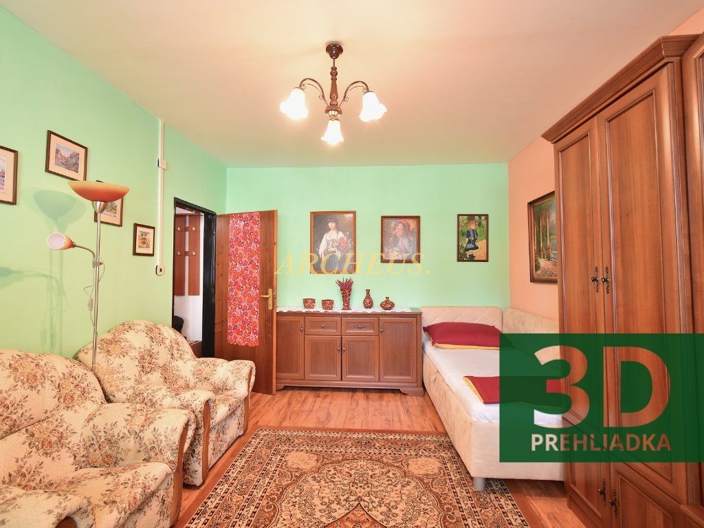 3D / EXKLUZÍVNE / 1 IZBOVÝ BYT, MOŽIARSKA, KEŽMAROK, 35m2