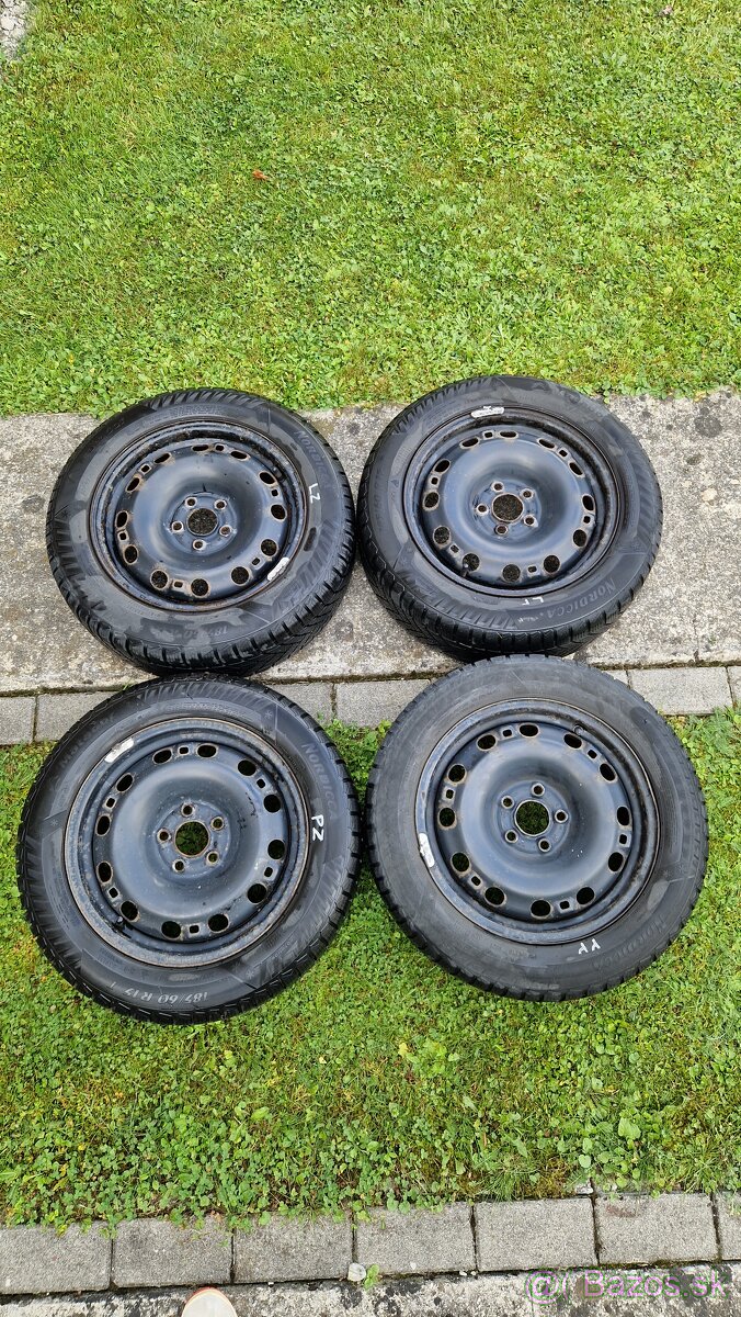 Zimná sada 185/60 R15