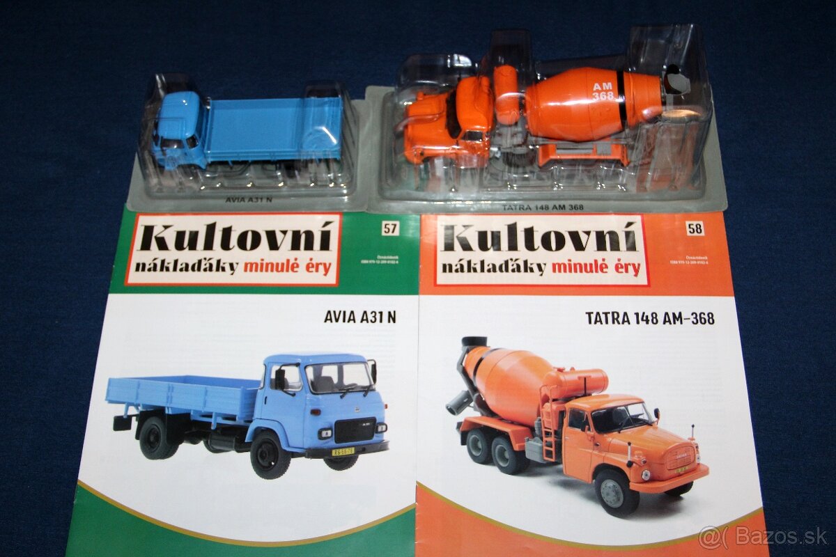 Kultové nákladné vozidlá CZ DeAgostini 1:43